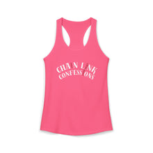 Load image into Gallery viewer, Chain Link Confessions Tank Top Women's Ideal Racerback Tank
