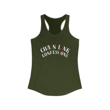 Load image into Gallery viewer, Chain Link Confessions Tank Top Women's Ideal Racerback Tank