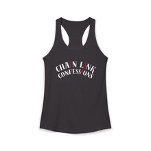 Load image into Gallery viewer, Chain Link Confessions Tank Top Women's Ideal Racerback Tank