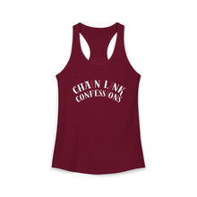Load image into Gallery viewer, Chain Link Confessions Tank Top Women's Ideal Racerback Tank