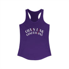 Load image into Gallery viewer, Chain Link Confessions Tank Top Women's Ideal Racerback Tank