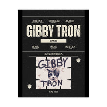 Load image into Gallery viewer, Gibby Tron Band Poster — Vintage Rock Concert Rolled Poster
