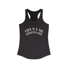 Load image into Gallery viewer, Chain Link Confessions Tank Top Women's Ideal Racerback Tank