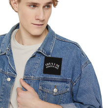 Cargar imagen en el visor de la galería, Chain Link Confessions Iron-On Patch — Black Retro Logo Patch for Jackets & Denim