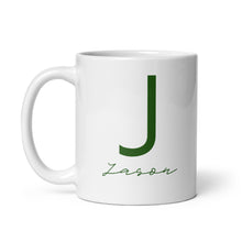 Cargar imagen en el visor de la galería, JASON White glossy mug