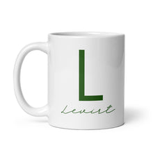 Cargar imagen en el visor de la galería, LEVIRT White glossy mug