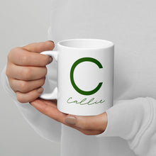 Cargar imagen en el visor de la galería, Callie White glossy mug