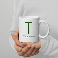 Load image into Gallery viewer, Tiffani White glossy mug
