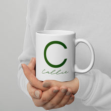 Cargar imagen en el visor de la galería, Callie White glossy mug