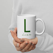 Cargar imagen en el visor de la galería, Lisa White glossy mug