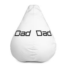 Cargar imagen en el visor de la galería, Dad in white Bean Bag Chair Cover