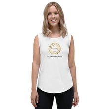Cargar imagen en el visor de la galería, Sloan Homes Ladies’ Cap Sleeve T-Shirt
