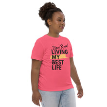 Cargar imagen en el visor de la galería, New Room Living My Best Life Kids Tshirt