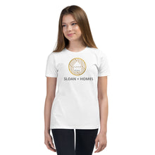 Cargar imagen en el visor de la galería, Sloan Homes Youth Short Sleeve T-Shirt