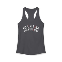 Load image into Gallery viewer, Chain Link Confessions Tank Top Women's Ideal Racerback Tank
