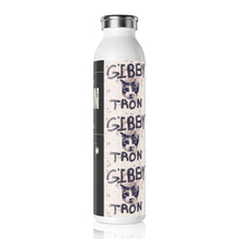 Cargar imagen en el visor de la galería, Gibby Tron Band Slim Water Bottle – Retro Band Poster Design
