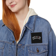 Cargar imagen en el visor de la galería, Chain Link Confessions Iron-On Patch — Black Retro Logo Patch for Jackets &amp; Denim
