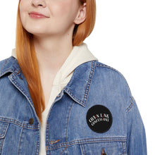 Cargar imagen en el visor de la galería, Chain Link Confessions Iron-On Patch — Black Retro Logo Patch for Jackets &amp; Denim
