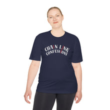 Cargar imagen en el visor de la galería, Chain Link Confessions Tee — Moisture-Wicking Athletic Shirt
