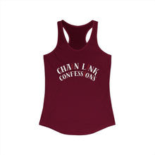 Load image into Gallery viewer, Chain Link Confessions Tank Top Women's Ideal Racerback Tank
