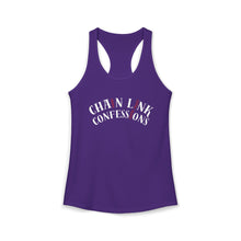 Load image into Gallery viewer, Chain Link Confessions Tank Top Women's Ideal Racerback Tank
