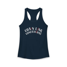 Load image into Gallery viewer, Chain Link Confessions Tank Top Women's Ideal Racerback Tank
