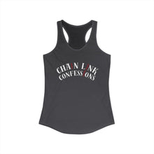 Load image into Gallery viewer, Chain Link Confessions Tank Top Women's Ideal Racerback Tank

