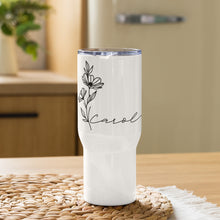 Load image into Gallery viewer, The Carol Travel mug with a handle
