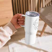 Load image into Gallery viewer, Travel mug with a handle
