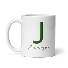 Cargar imagen en el visor de la galería, JANAY White glossy mug
