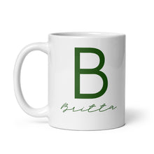Cargar imagen en el visor de la galería, BRITTA White glossy mug
