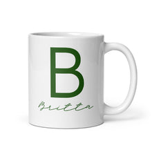 Cargar imagen en el visor de la galería, BRITTA White glossy mug
